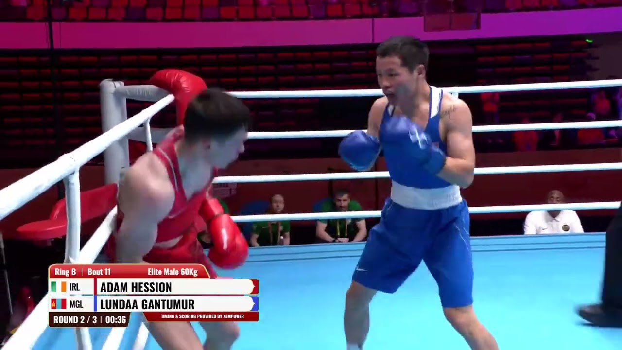 Adam Hession (IRL) vs. Lundaa Gantumur (MGL) World Boxing Cup 2026 (60kg)