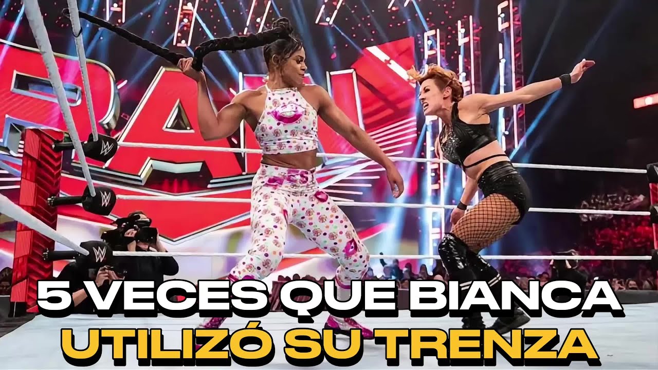5 Veces que Bianca Belair UTILIZÓ su TRENSA en el RING