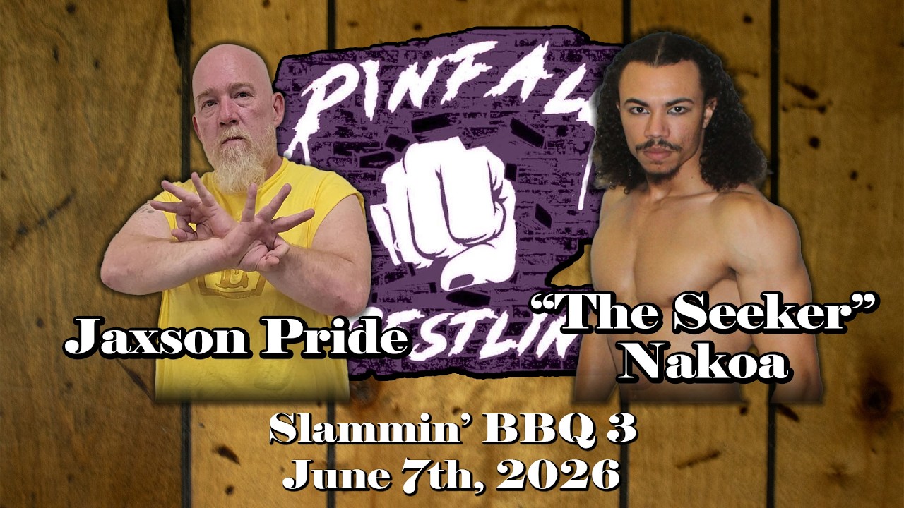 Pinfall Wrestling | Jaxson Pride vs. "The Seeker" Nakoa background