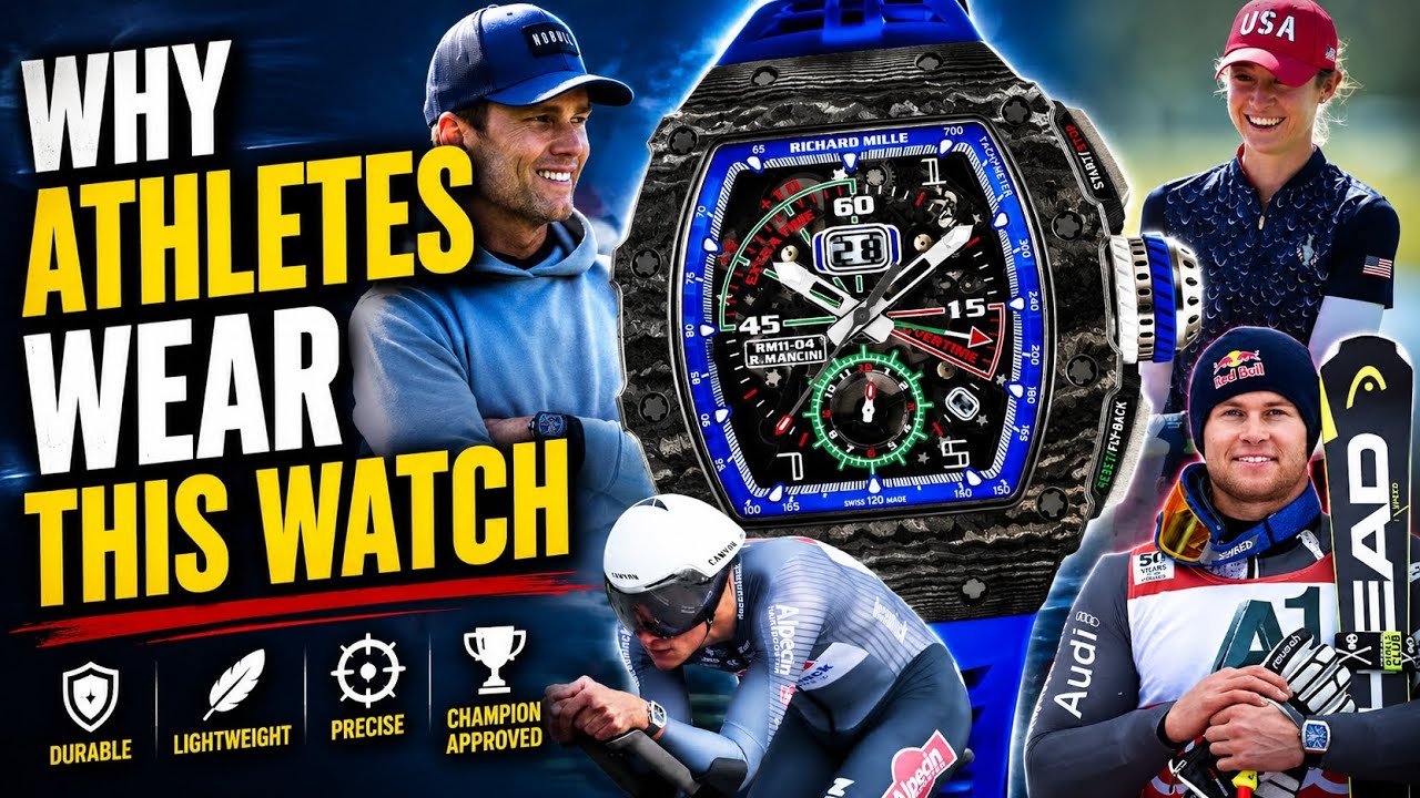Why Top Athletes Wear Richard Mille - RM 11-04 Explained background