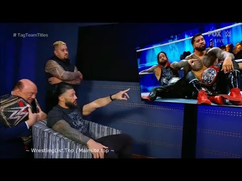 The Usos vs The New Day for Undisputed Tag Team Championship🔥☝🏻| #wwe SmackDown highlights 11 Nov background