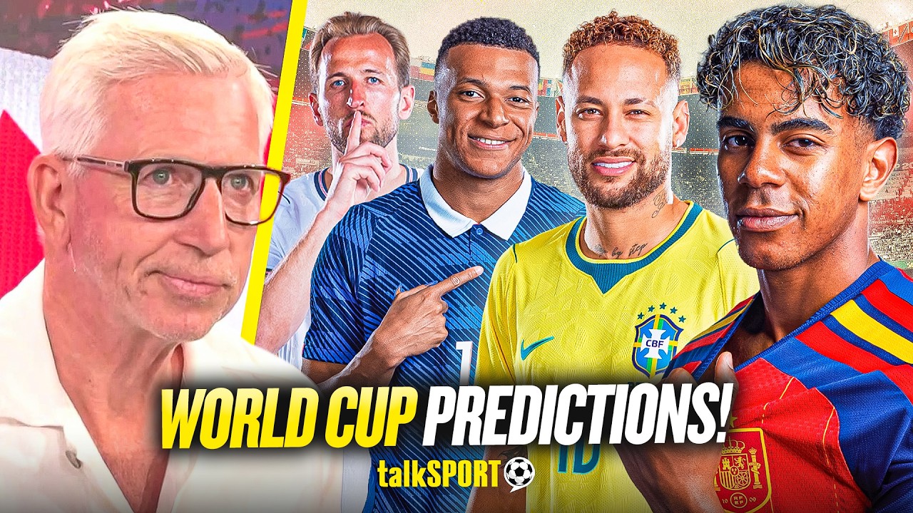 Alan Pardew REVEALS his World Cup Predictions | Winners, Player of the Tournament & MORE!