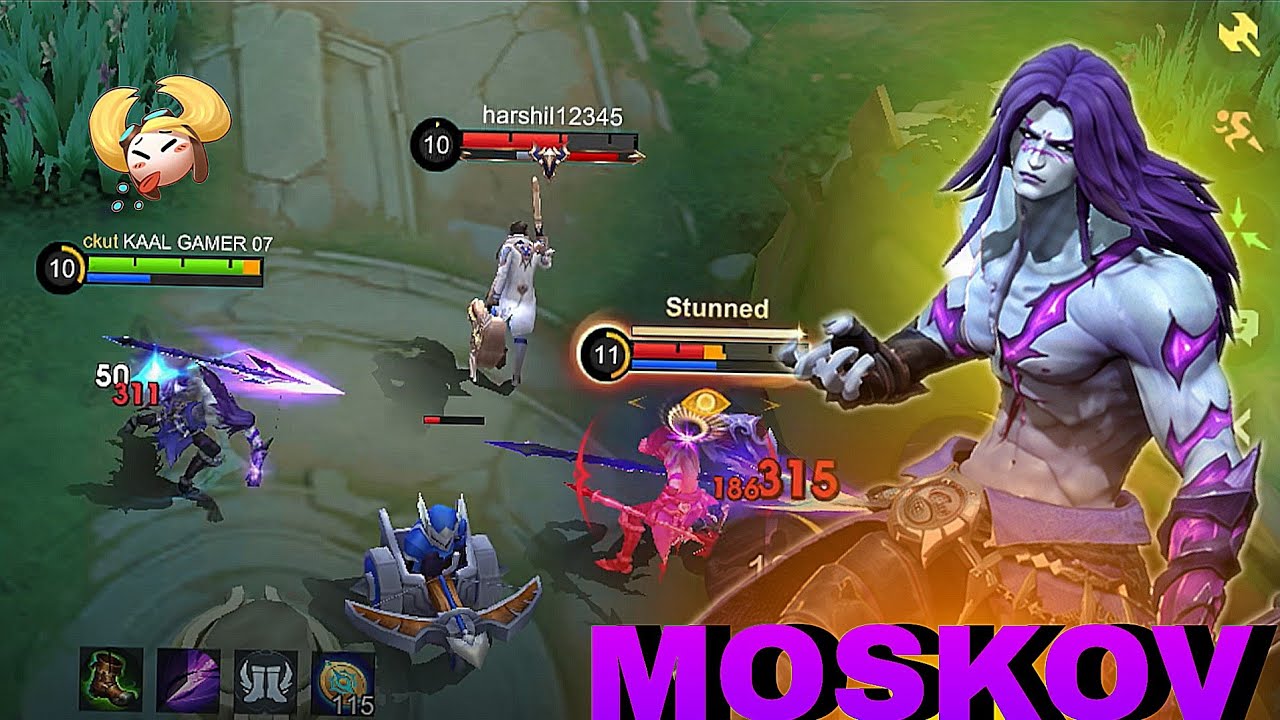 Moskov Late Game Monster | Attack Speed Build | Unstoppable victory | MLBB ЁЯдп