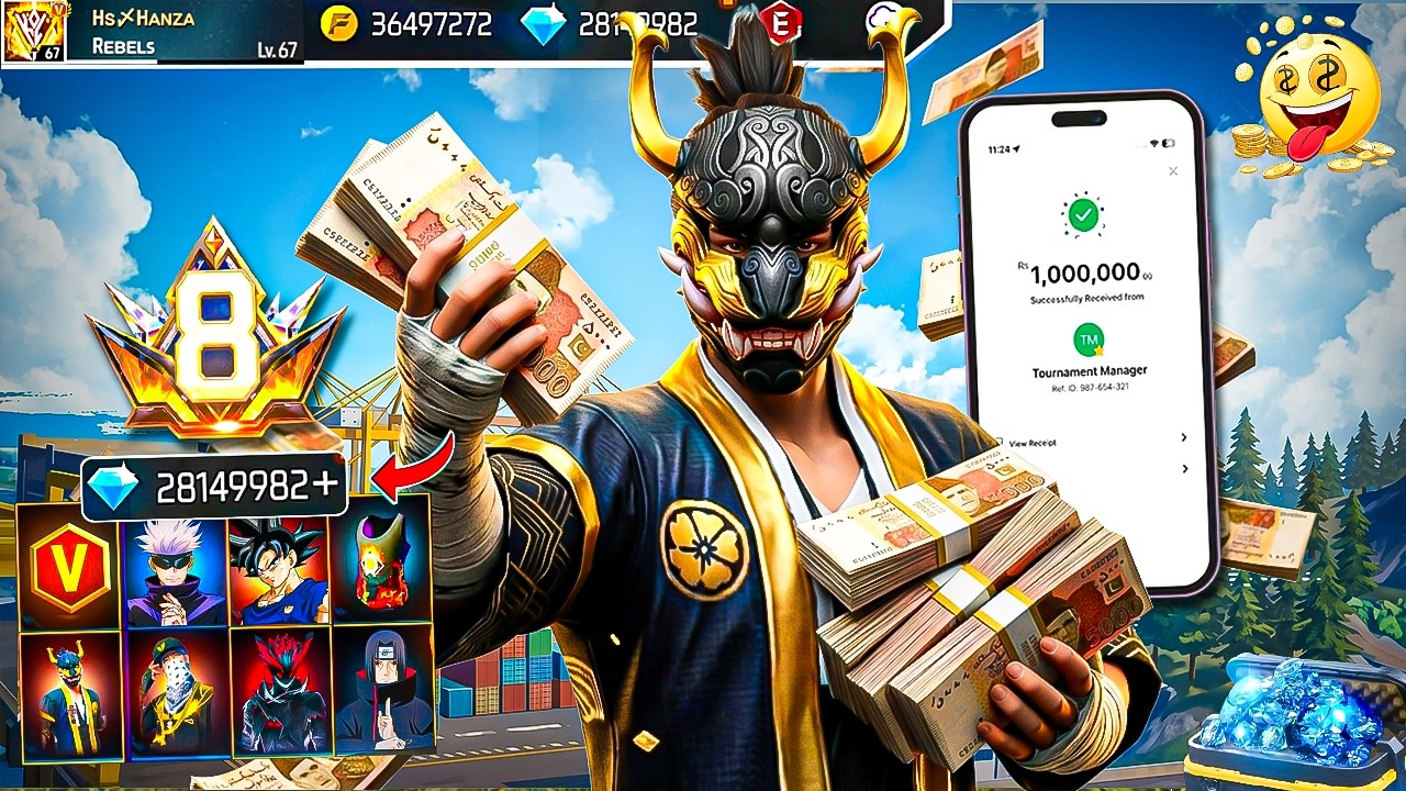 Easiest Way To Earn Money By Playing Free Fire 🤑💎