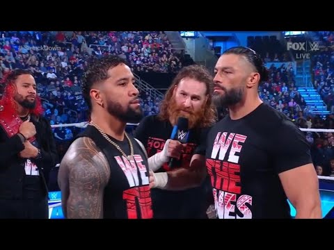 Full Segment:- The Bloodline what's wrong with Jey Uso π‘π₯| #wwe SmackDown Highlights 28 Oct 2022 background