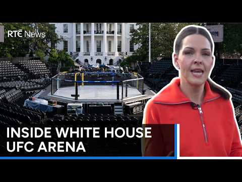 Take a tour of the UFC arena at the White House | RTÉ News
