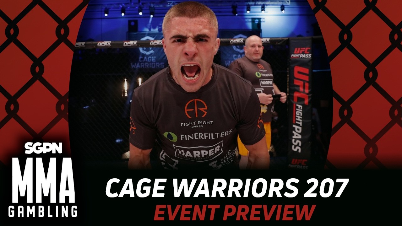 Cage Warriors 207 Preview, Predictions, and Picks (Ep1107) background