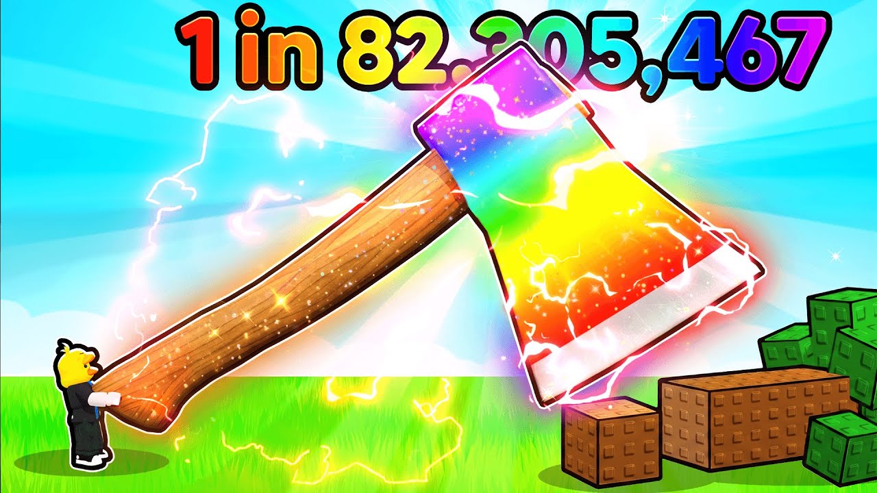 I Got STRONGEST AXE to Chop Every Tree in Roblox!