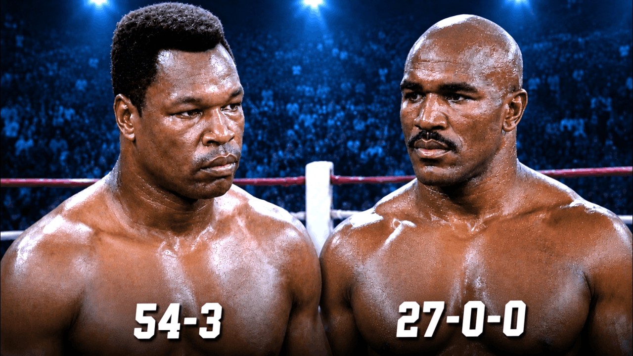 Evander Holyfield (USA) vs Larry Holmes (USA) BOXING HIGHLIGHTS
