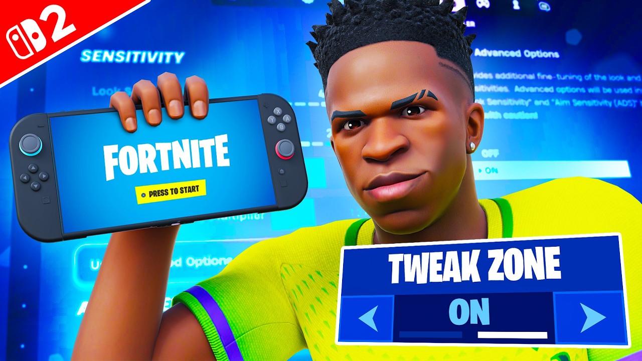 NEW BEST Nintendo Switch TWEAK ZONE Settings For Chapter 7 Season 3! (Fortnite Tutorial)