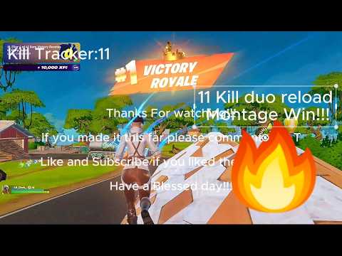 *Fortnite* MONTAGE) 11 Kill Duo Victory Royal!!! #fortnite #montage #gaming #viral