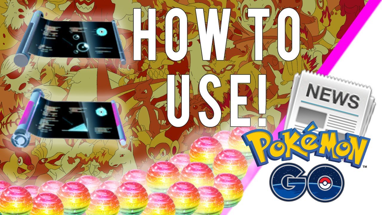 POKEMON GO NEW ITEMS EXPLAINED! How To Use Fast TM, Charged TM and Rare Candy! (SPOILER: DON'T!) background