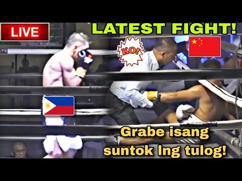 LATEST FIGHT! GRABE Isang suntok lang tulog! 🇵🇭Arnold Garde vs 🇨🇳Yeerzhati Baihazhati