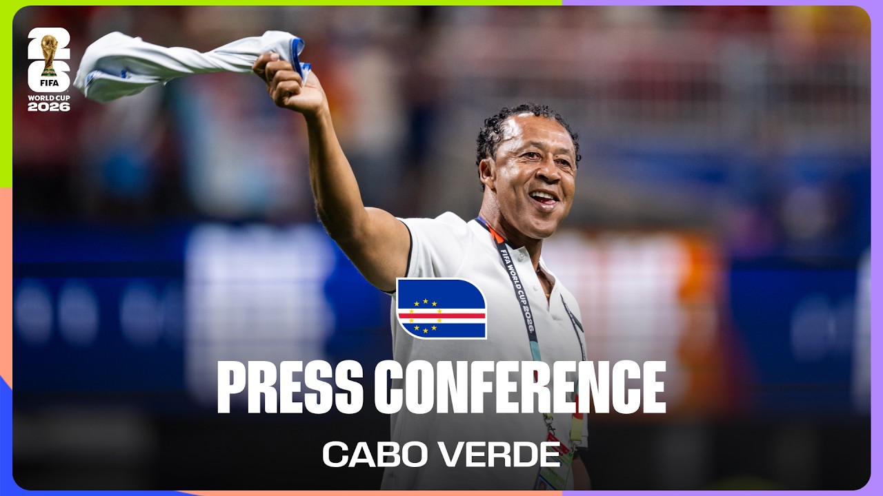 Post-Match Press Conference: Cabo Verde's Pedro Leitão Brito On 0-0 Draw Against Spain background