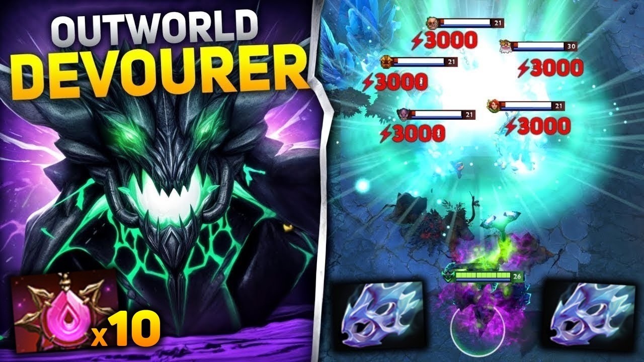 Outworld Devourer 35 Kills WTF Mode 🔥🔥🔥Insane Damage | Dota 2 Gameplay