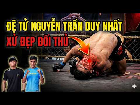 ĐỆ TỬ NGUYỄN TRẦN DUY NHẤT TUNG ĐÒN KHÓA SIẾT CỰC ĐỈNH HẠ GỤC ĐỐI THỦ TẠI GMA 13