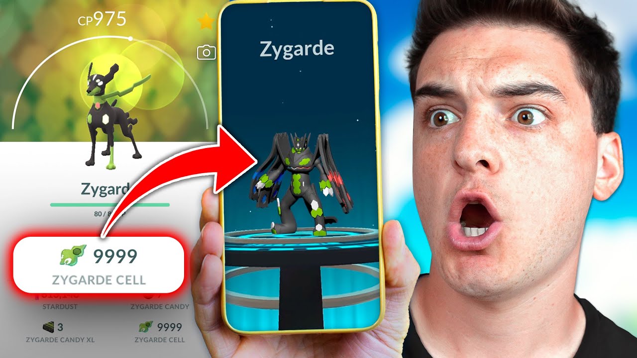 FASTEST WAY to get Zygarde Cells in Pokémon GO! background