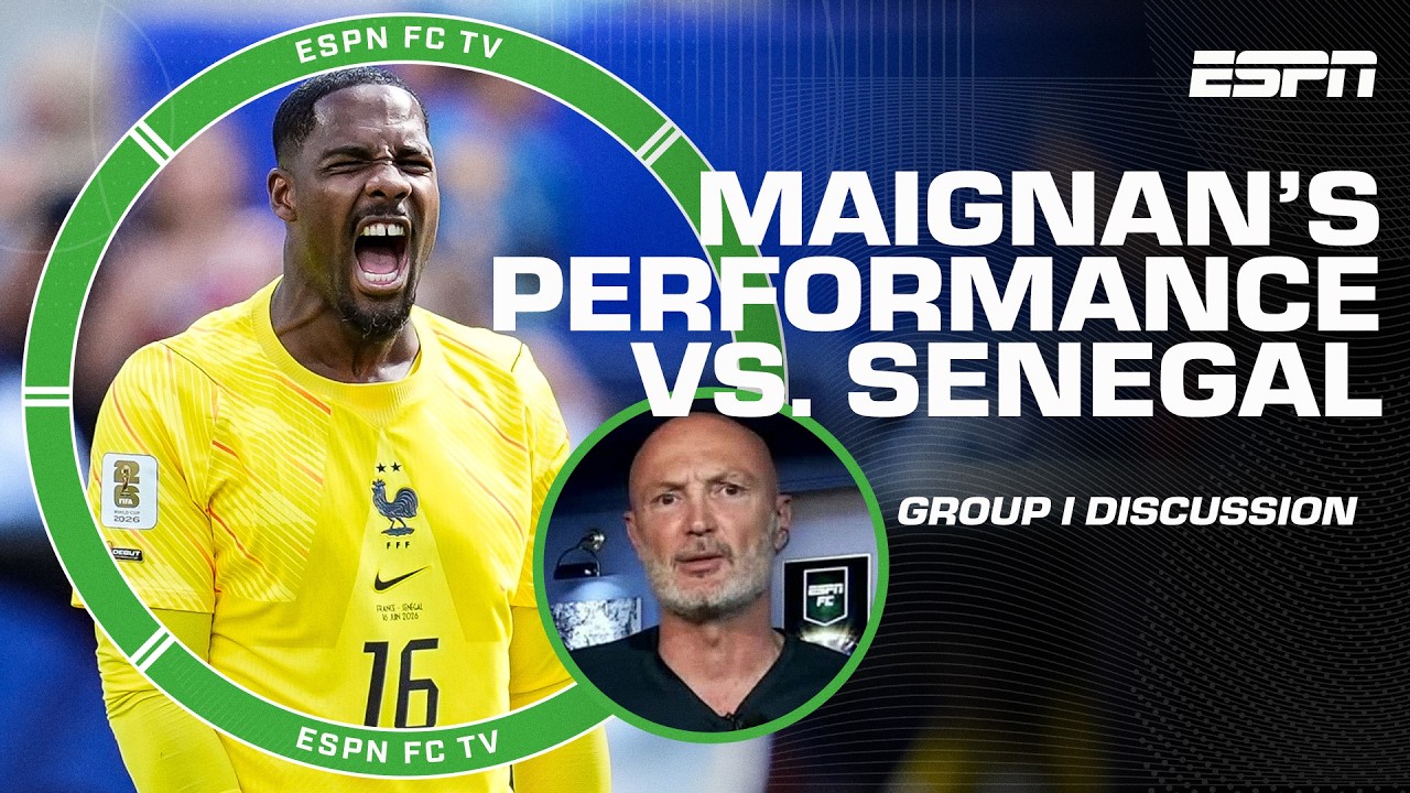 Frank Leboeuf has no concern over Mike Maignan after France vs. Senegal | ESPN FC