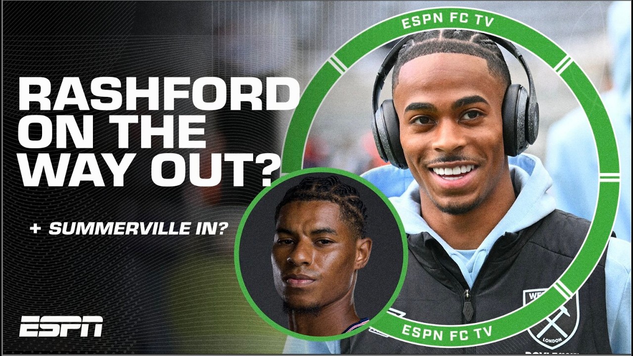 Crysencio Summerville rumored to Manchester United! Rashford out? | ESPN FC