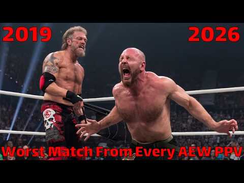 Worst Match From Every AEW PPV (2019-2026) background