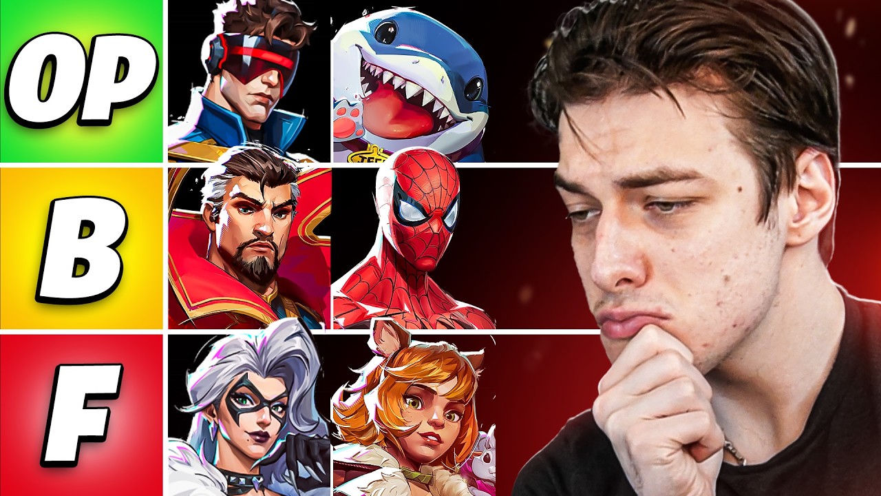 Ranking EVERY Hero in Marvel Rivals Season. 8.5
