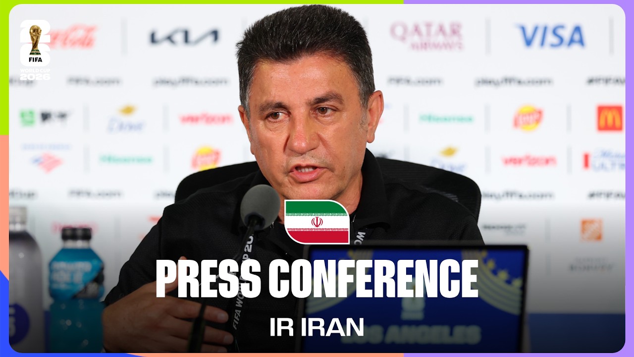 Post-Match Press Conference: IR Iran's Amir Ghalenoei On 2-2 Draw Against New Zealand