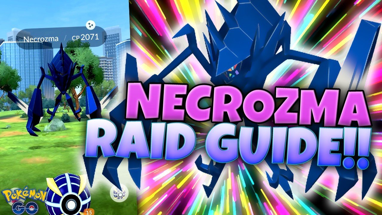 DEFEAT THIS BOSS EASILY!! Pokémon GO Necrozma Raid Guide! background