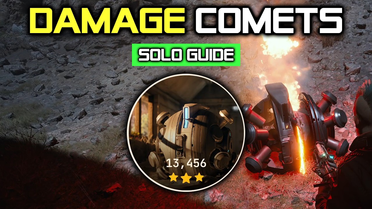 13k+ Solo Damage Comets Trials Guide in ARC Raiders background