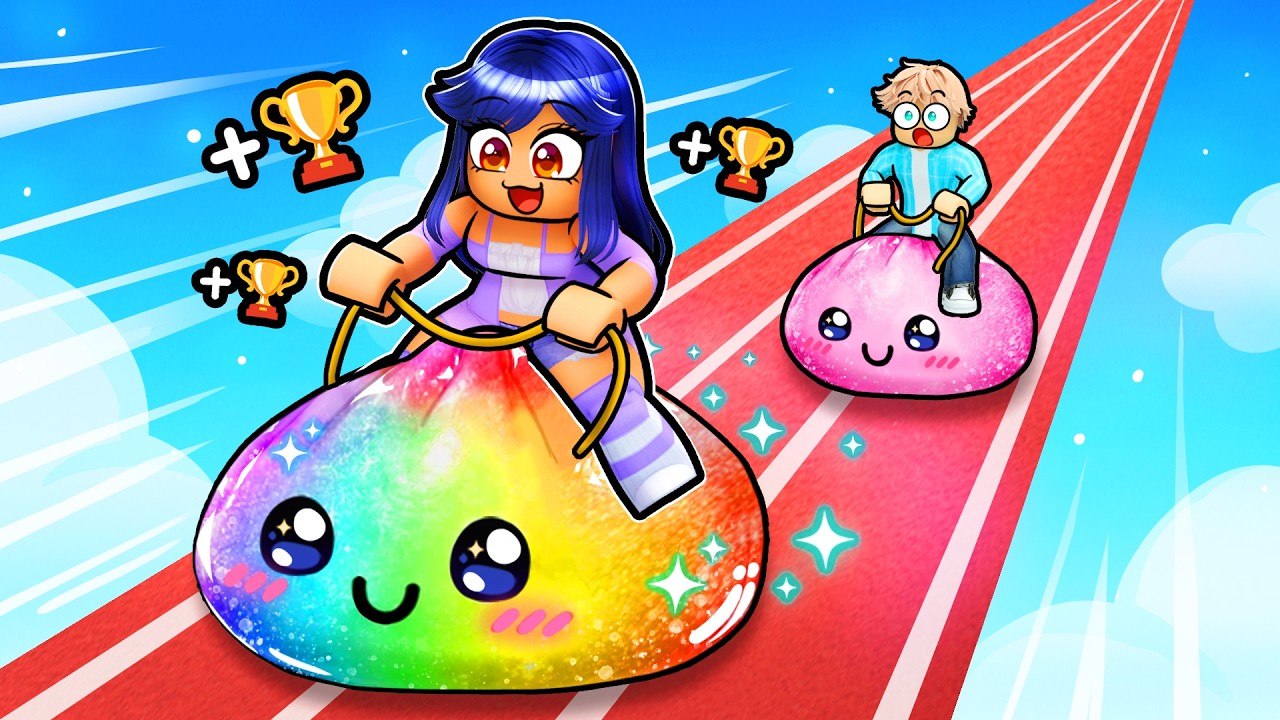 Roblox DUMPLING SQUISHY Race! background