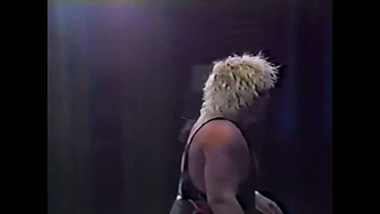 Eric Embry regains the Southern Heavyweight title - USWA 11/9/91 background