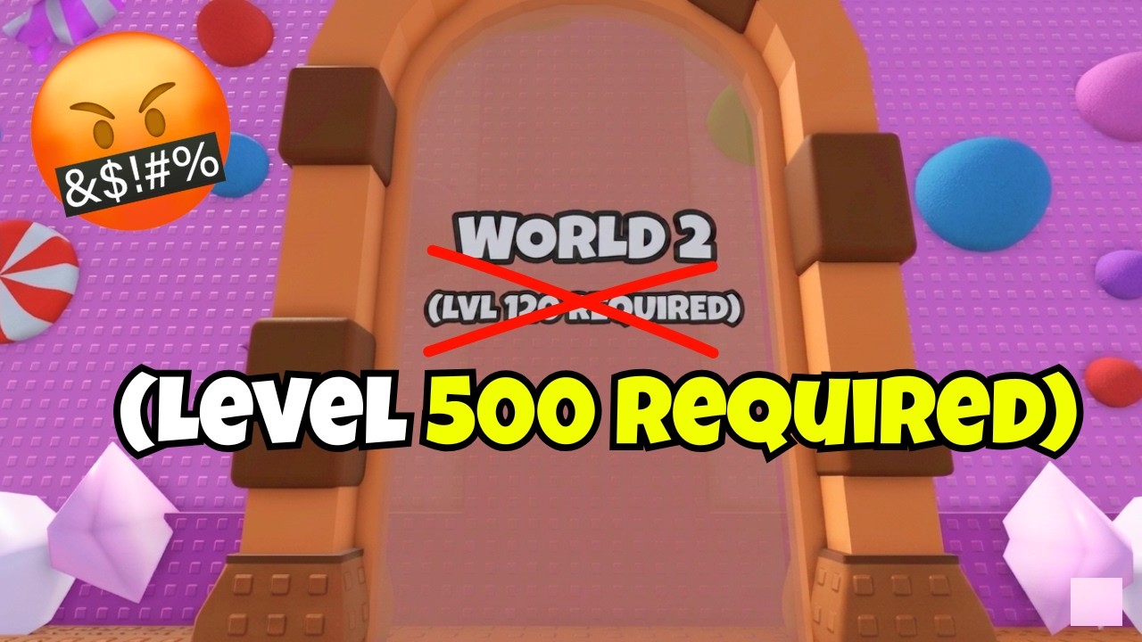 World 2 is Pure RAGE Bait (Roblox +1 Speed Keyboard Escape) background