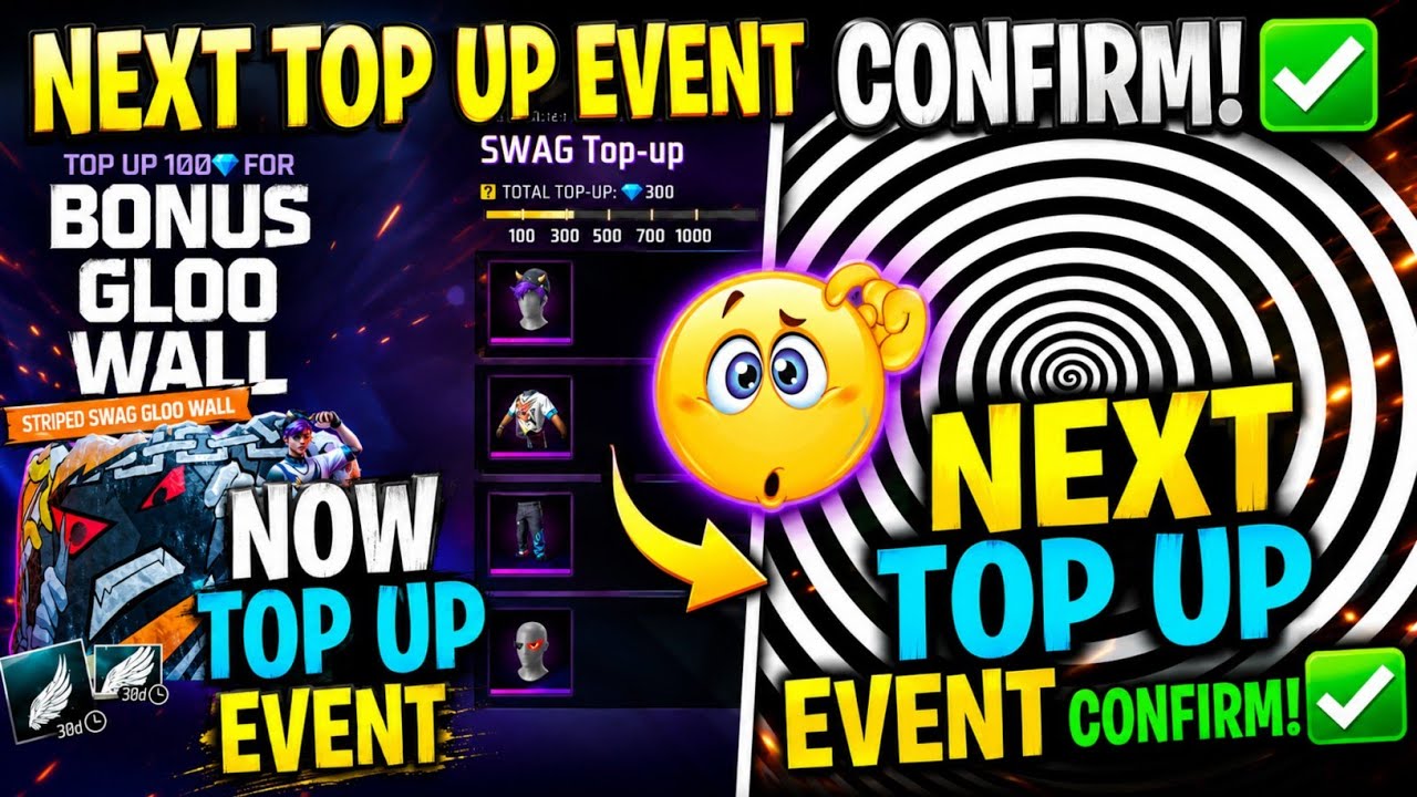 NEXT TOP UP EVENT KYA AYEGA| FREE FIRE TOP EVENT CONFIRM| 18 JUNE TOP UP EVENT| NEW EVENT FREE FIRE