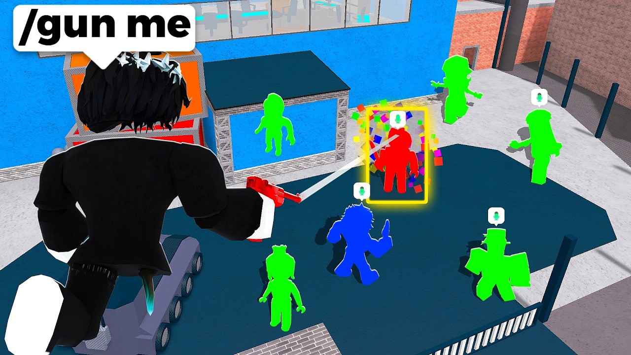 Playing MM2 With REAL HACKS... (Admin Commands) background