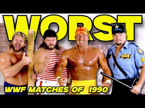 10 Worst WWF Matches of 1990 background