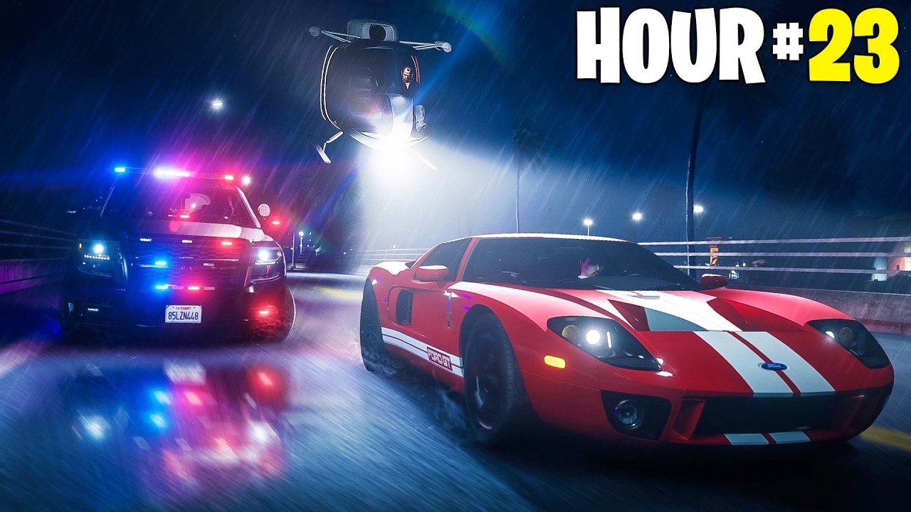 24 Hours Street Racing in GTA 5 RP.. background