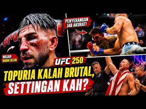 SETTINGAN ATAU REAL? TOPURIA HANCUR BABAK BELUR DI HAJAR GAETHJE🔥 background