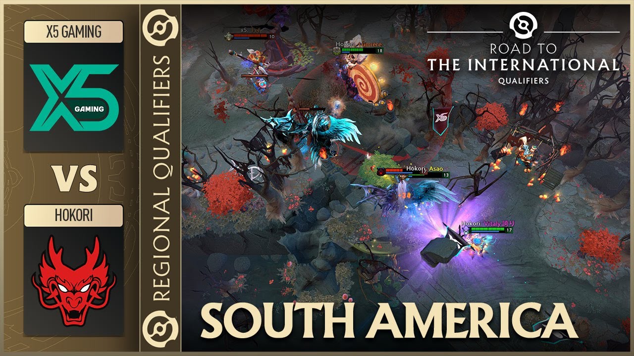 ROAD TO TI! X5Gaming vs HOKORI - HIGHLIGHTS - The International 2026 CQ: SA | DOTA2 background
