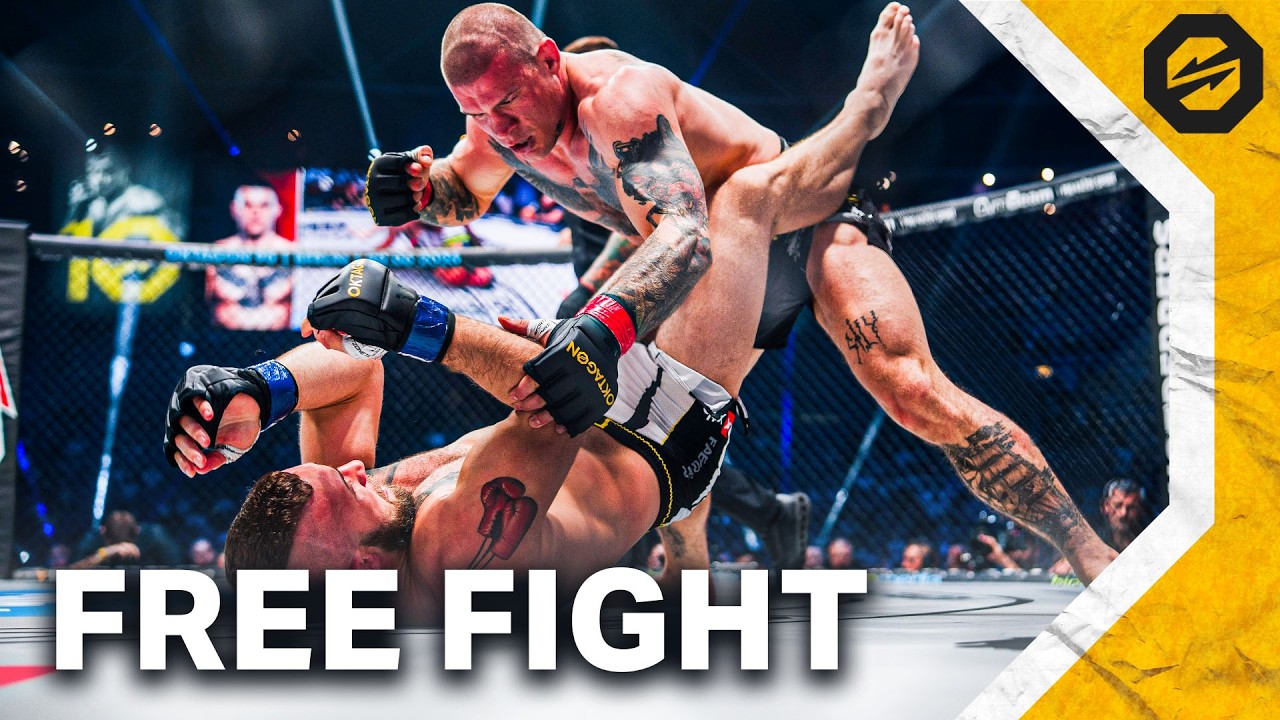 ABSOLUTE MMA cinema! PUKAC vs. MANNING | FREE FIGHT | OKTAGON 89 background