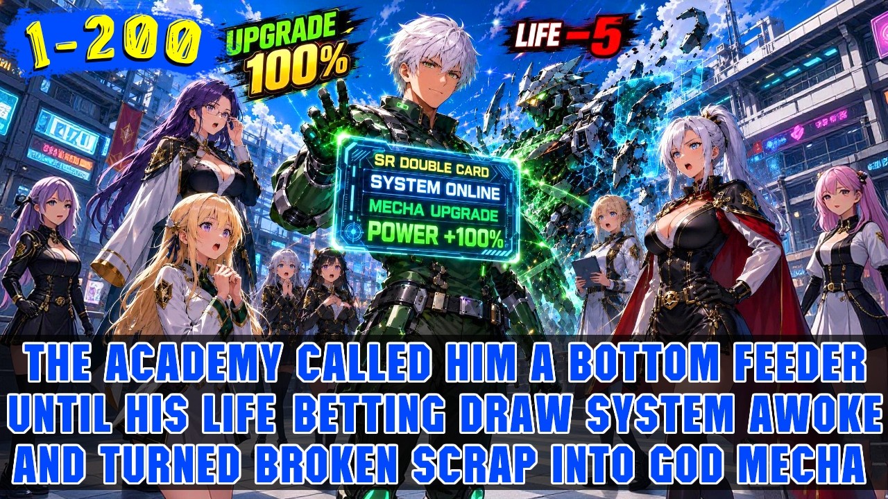 🔥Poor Boy Spent 5 Years of Life to Unlock an SR Double Card and Upgrade His Broken Mecha by 100%!
