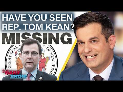Trump Wants White House UFC Ring to Stay & NJ Candidate Tom Kean Is MIA | The Daily Show background