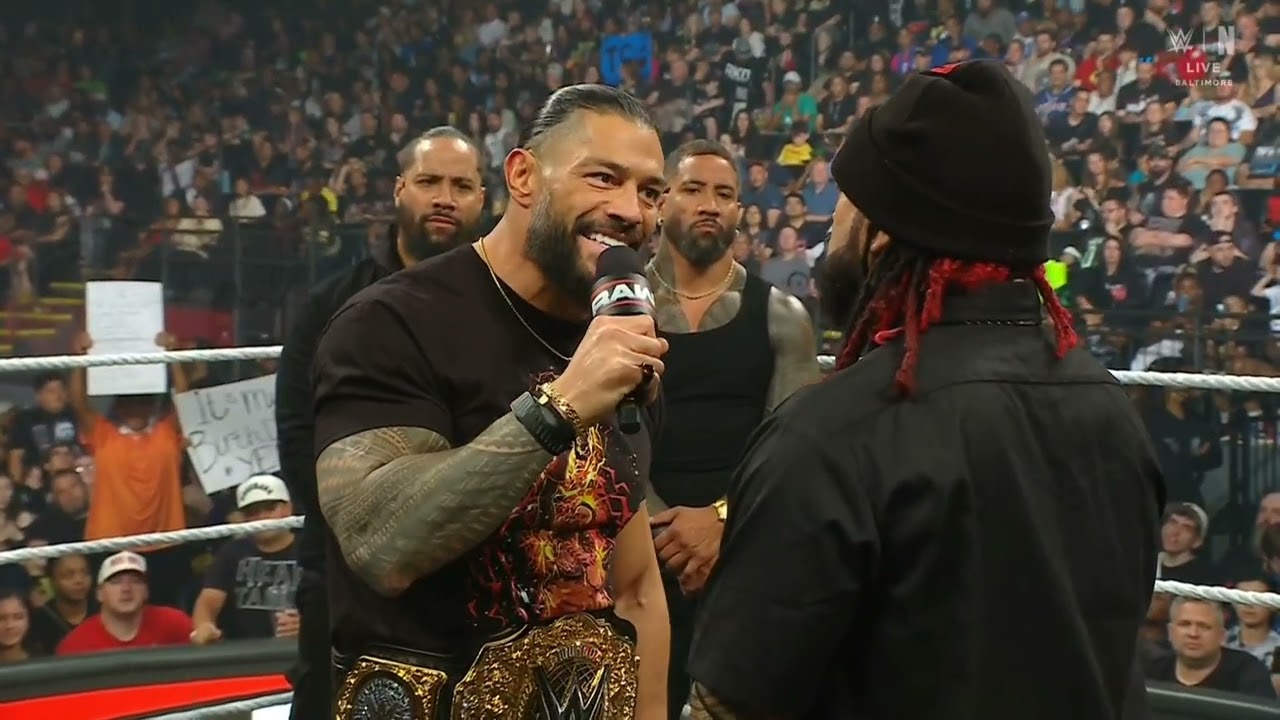 WWE RAW JACOB FATU JOIN THE BLOODLINE 06/15/26
