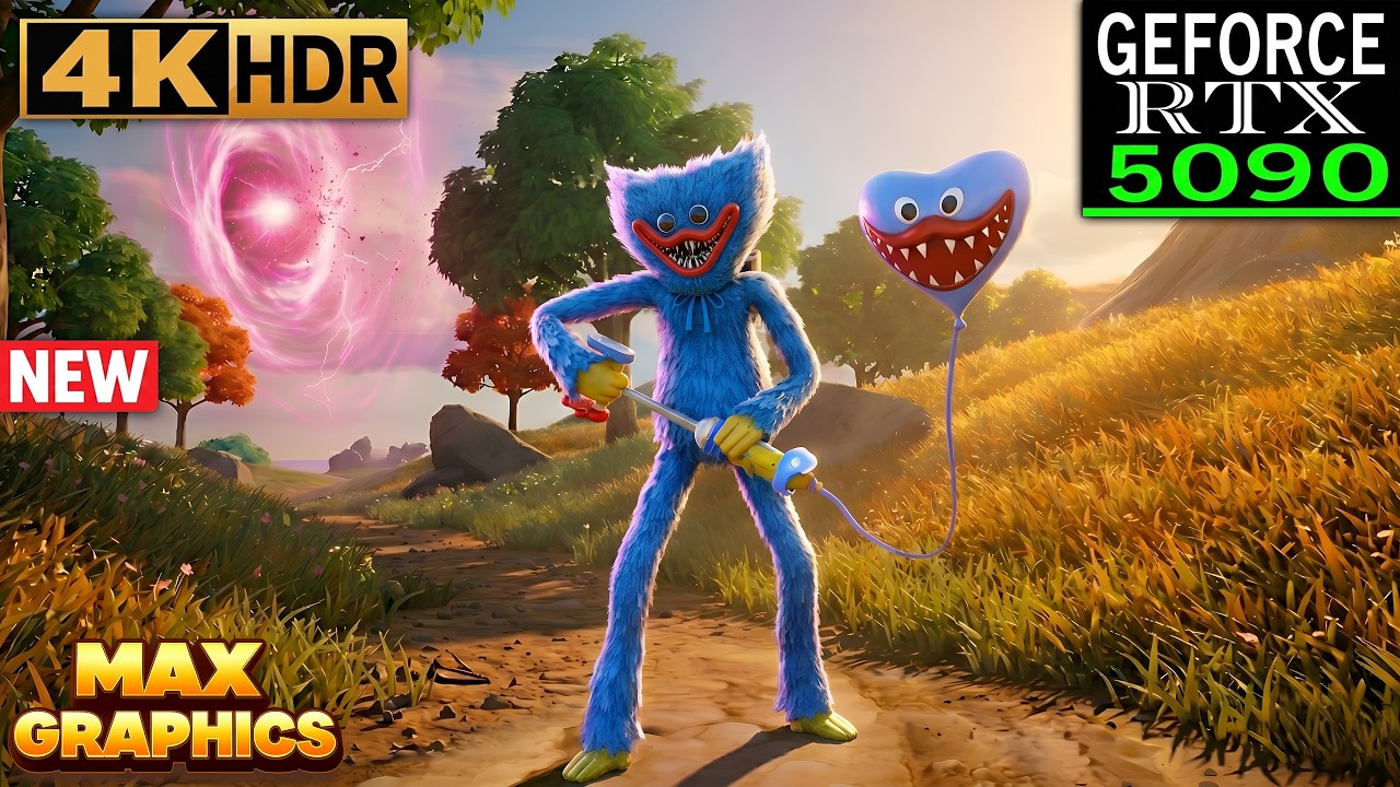 Fortnite Zero Build Gameplay | 4K Max Graphics (Chapter 7 Season 3) background