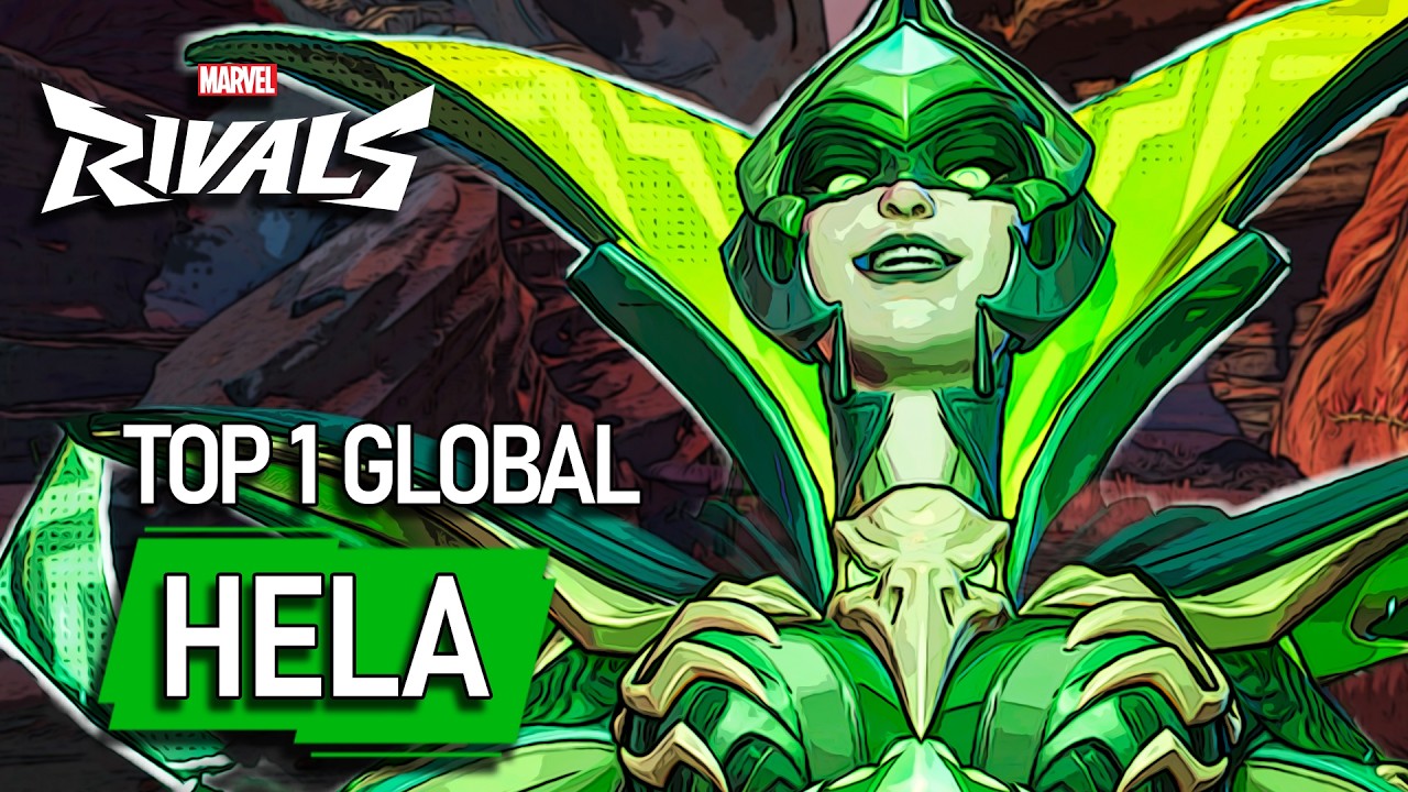 TOP #1 GLOBAL HELA ! x7lvh - MARVEL RIVALS PRO background