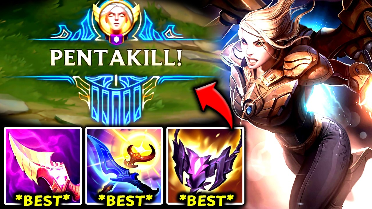 KAYLE TOP IS GOD-TIER AND EVERYONE HATES IT (PENTA KILL) - 2026 Kayle TOP Gameplay Guide background