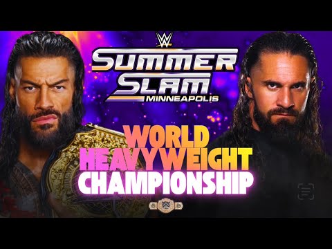 WWE SummerSlam Minneapolis Match Card Predictions background