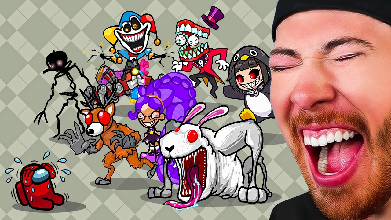 MINI CREWMATE VS EVERYONE..?! background