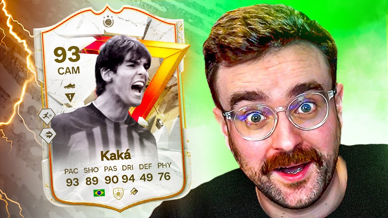 FC 24 Squad Builder Showdown! GOLAZO ICON KAKA!!! background