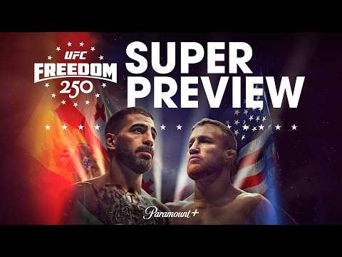UFC Freedom 250 SUPER PREVIEW: Predictions, Best Bets & Picks to Win for EVERY fight ✅ background