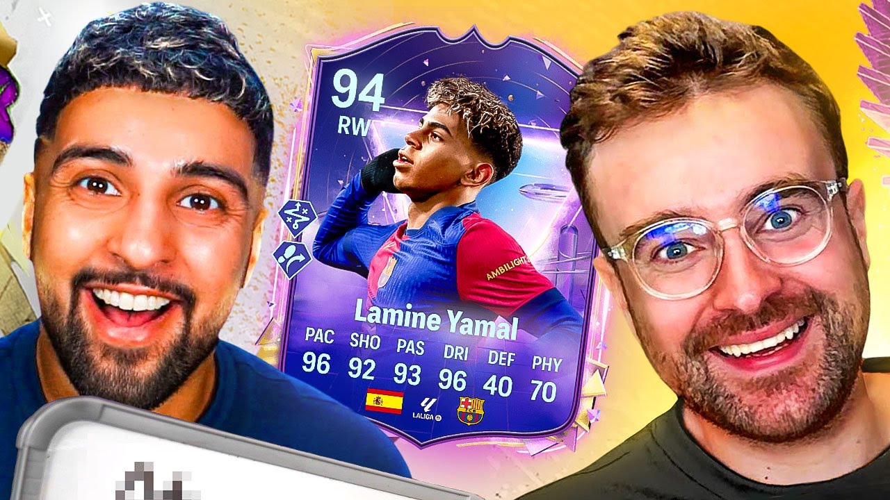 FC 25 Squad Builder Showdown! FUTURE STARS LAMINE YAMAL!!! background