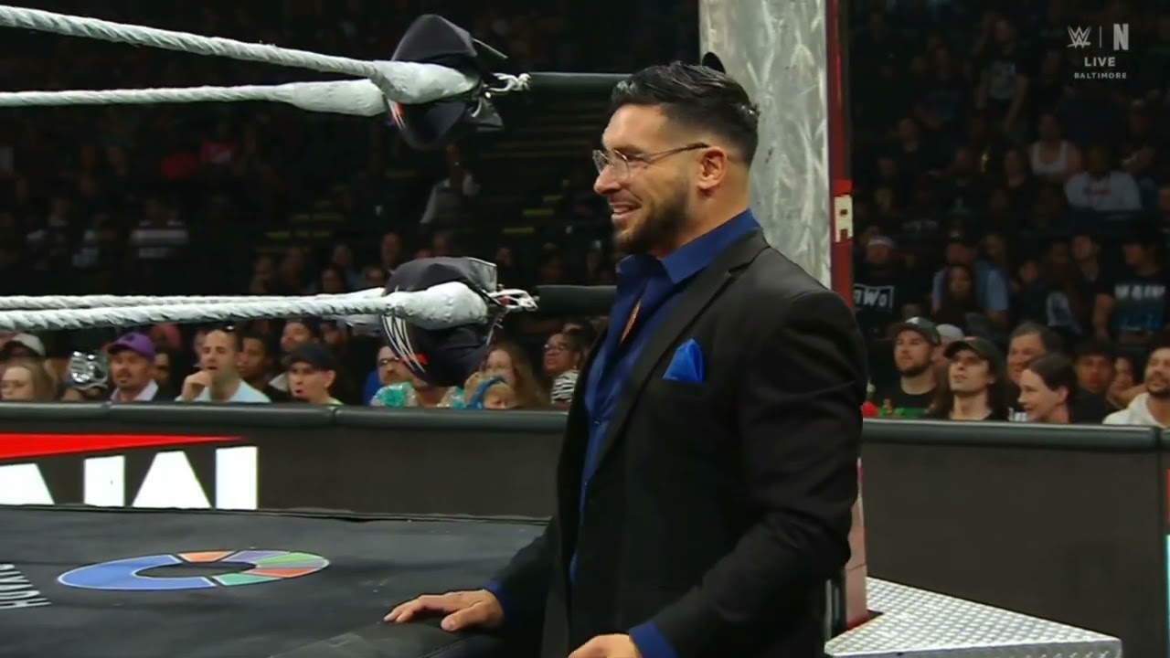 WWE RAW CHAD GABLE VS RISEV 06/15/26 background